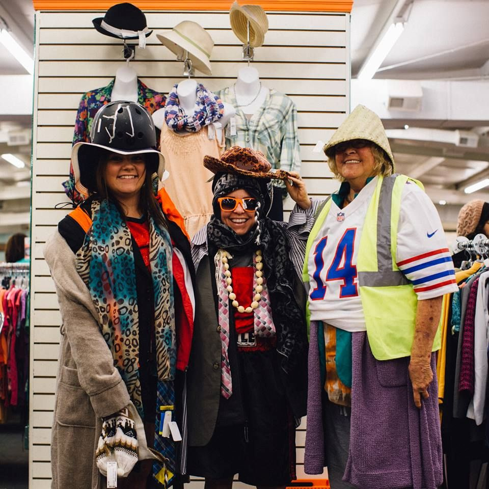 People shopping
