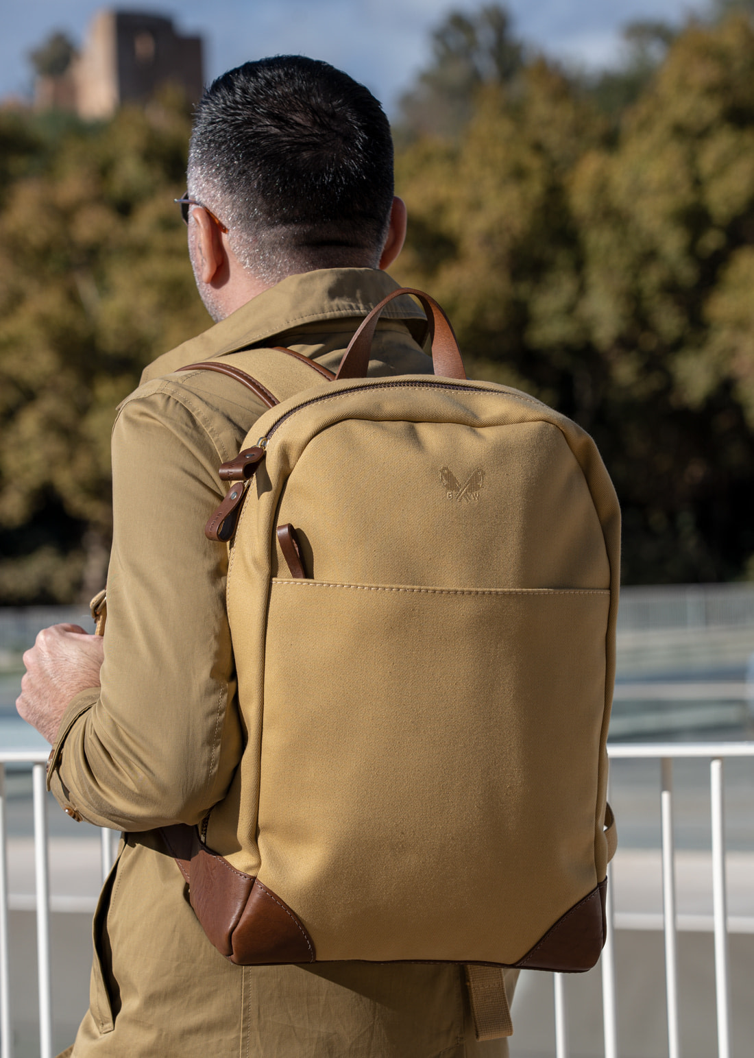 Minimalist Multi-zipper Classic Backpack