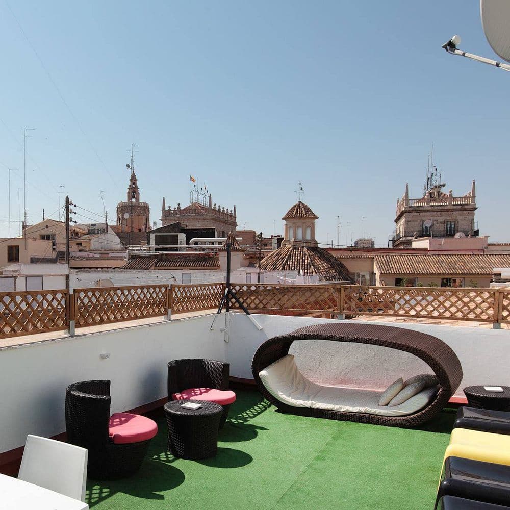 Roof terrace in Valencia