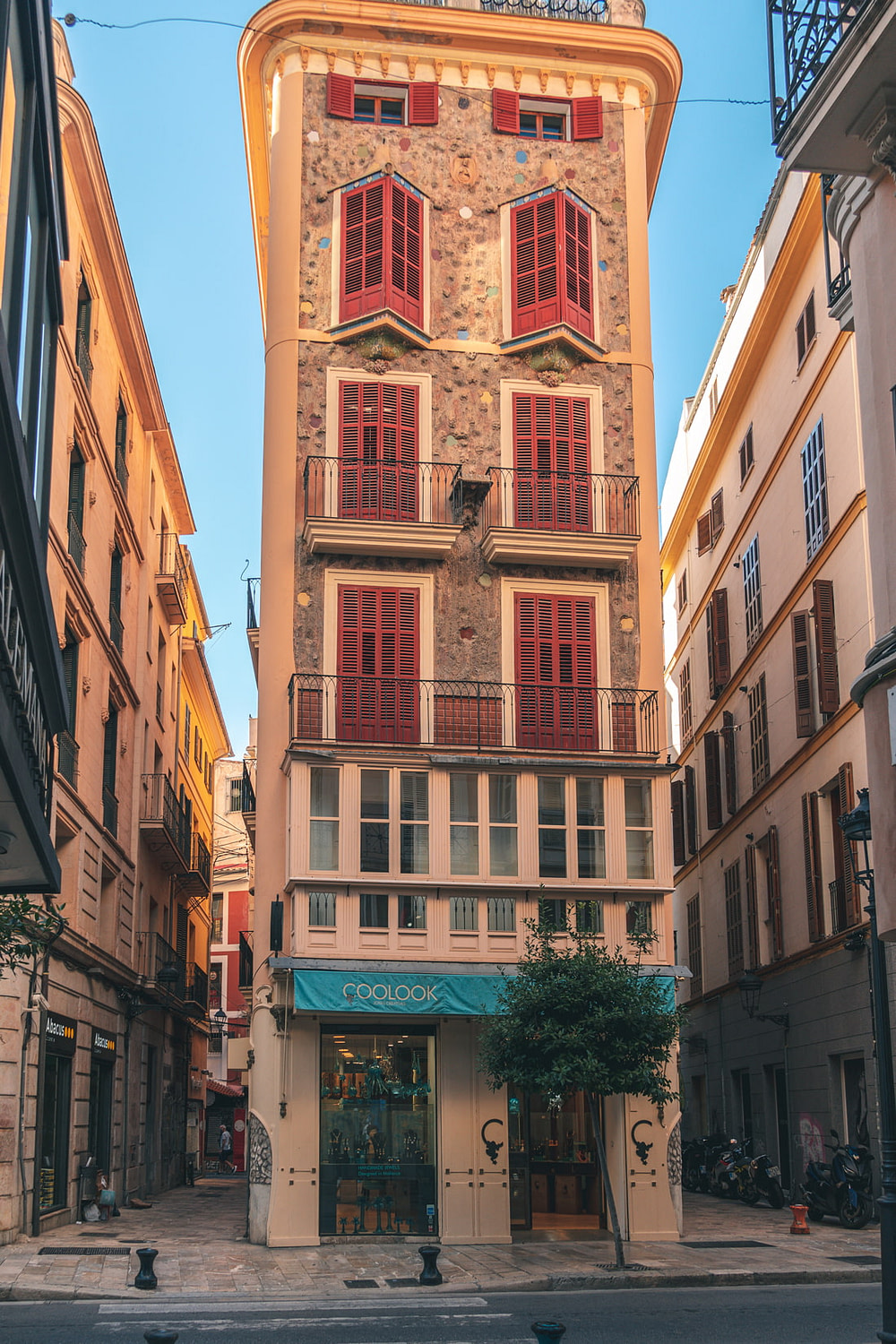 Barcelona Spain Exculsive Shopping Louis Vuitton exterior. Couple