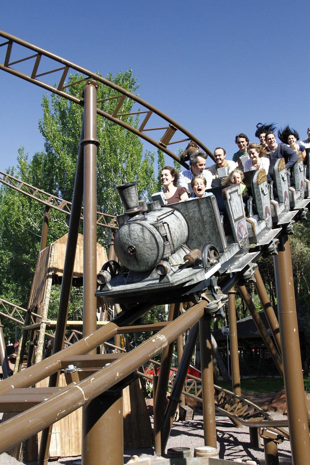 Rollercoaster in Madrid