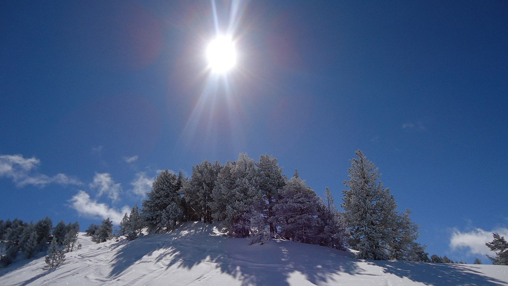 Ski resort in Spain