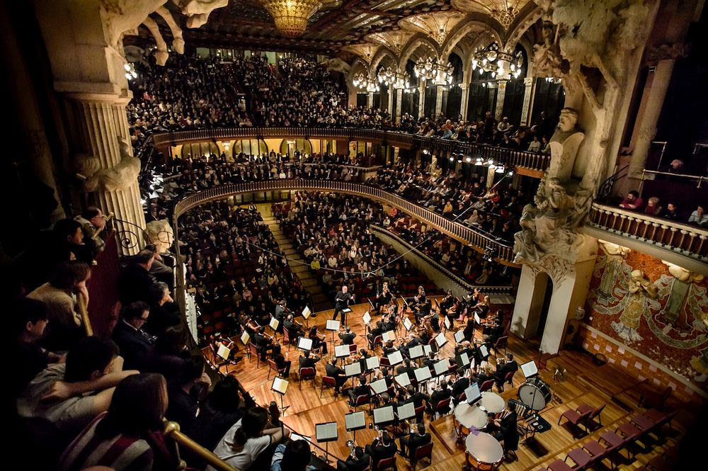 Concert at the Palace of Catalan Music