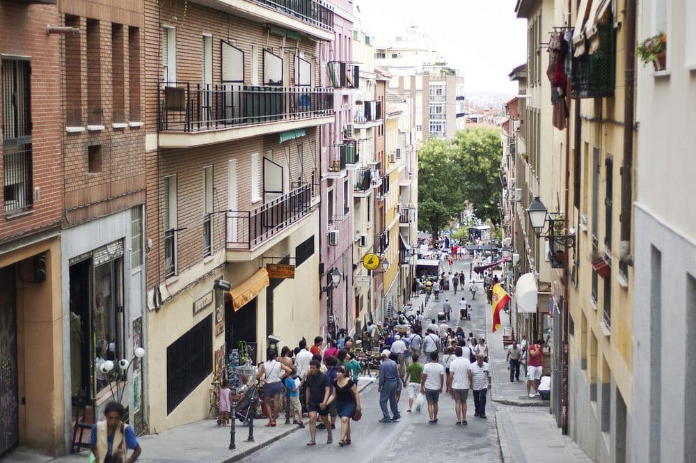 Street on the edge of El Rastro