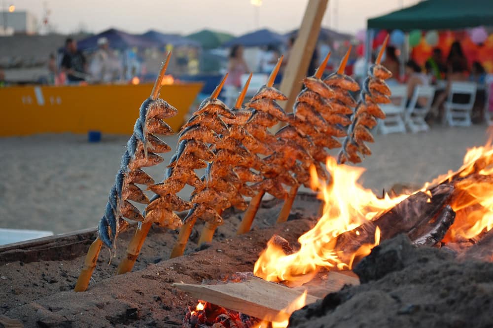 Grilled fish