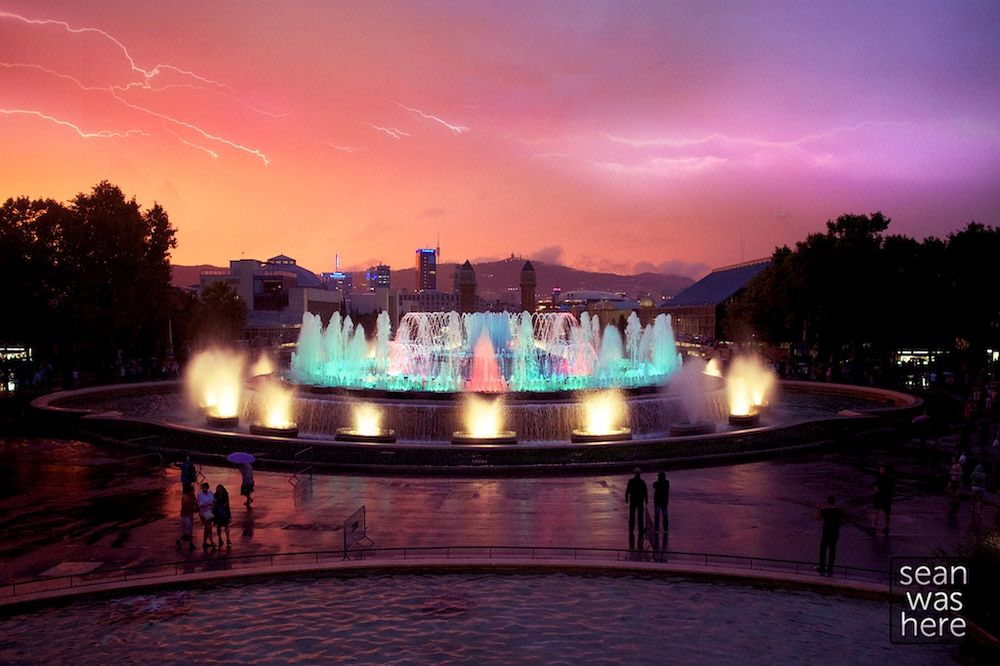 The Magic Fountain of Montju c Barcelona