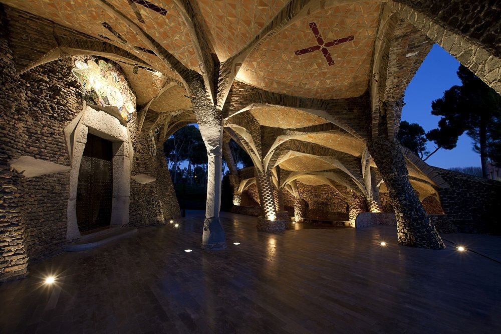 Colonia Güell by Gaudi