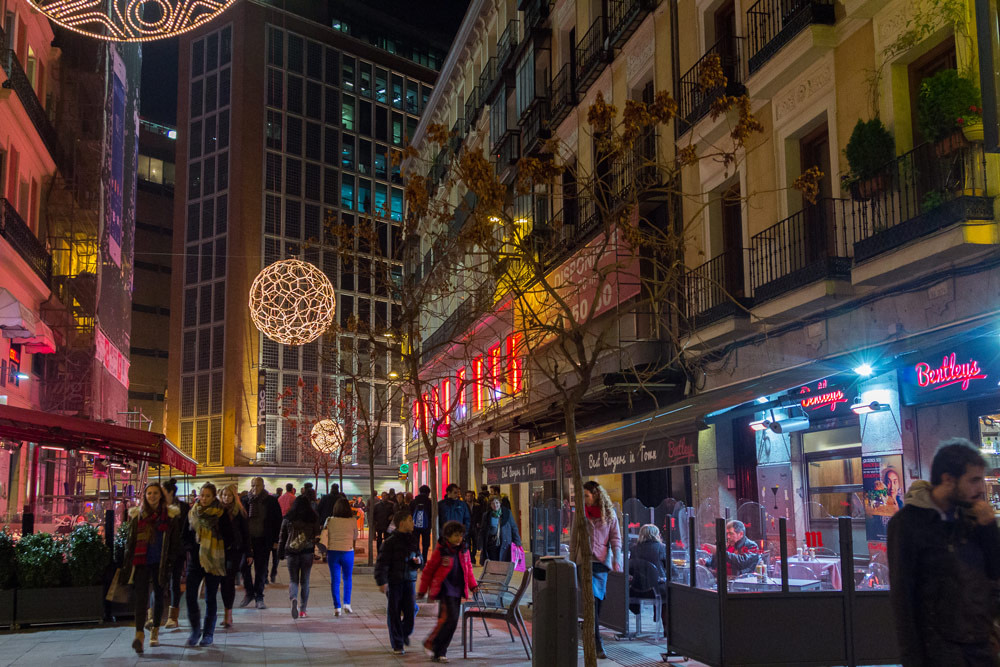 Madrid in December