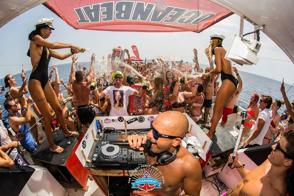 Boat Party in Ibiza