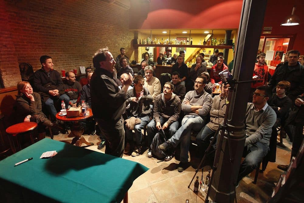 Magic show in Barcelona