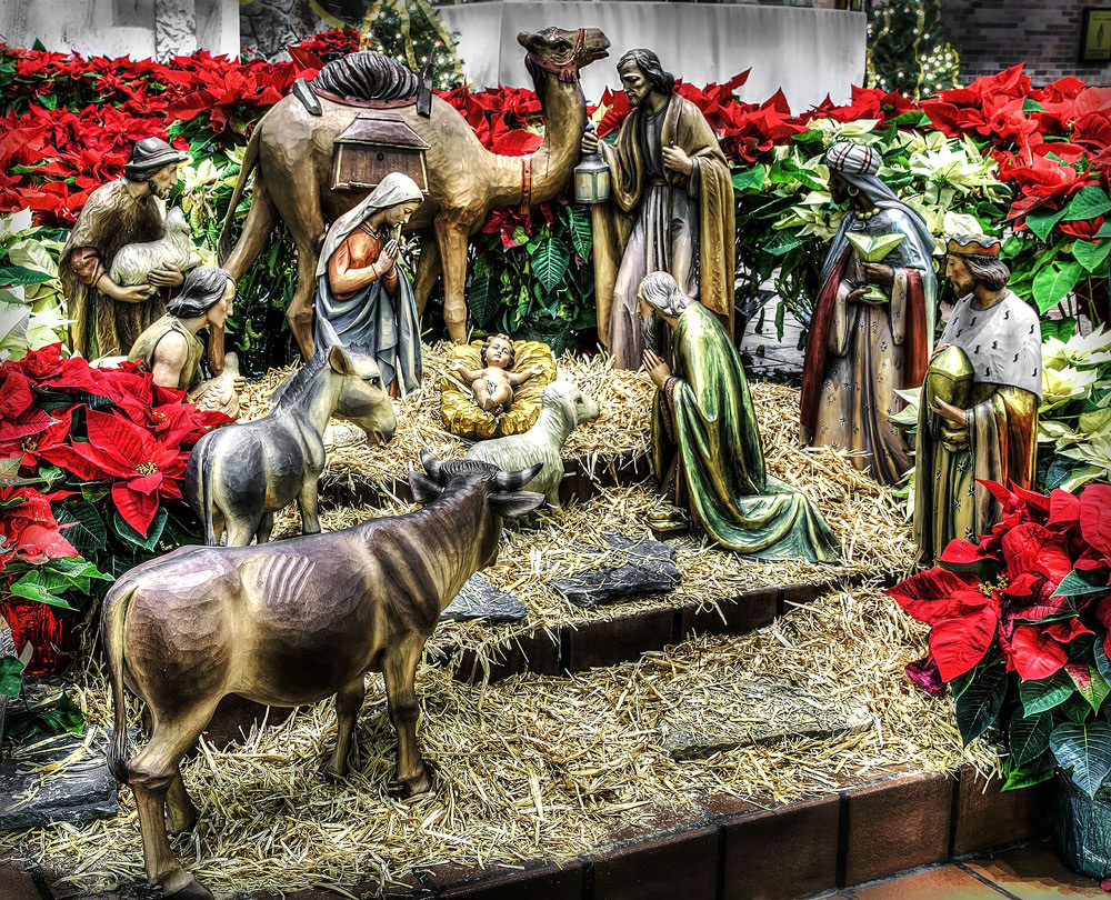 Nativity scene in Spain
