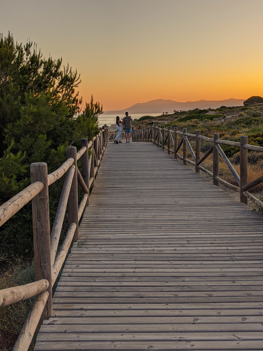 Sunset at Dunas de Artola