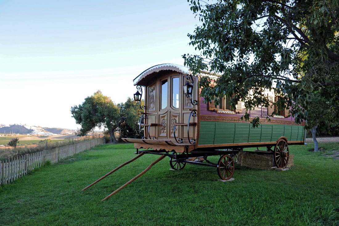 Stay in a gypsy caravan in Andalusia