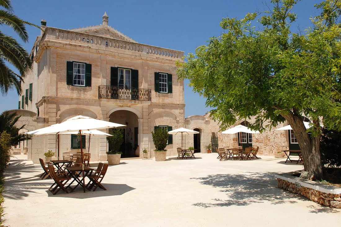 Stylish rural hotel in Menorca