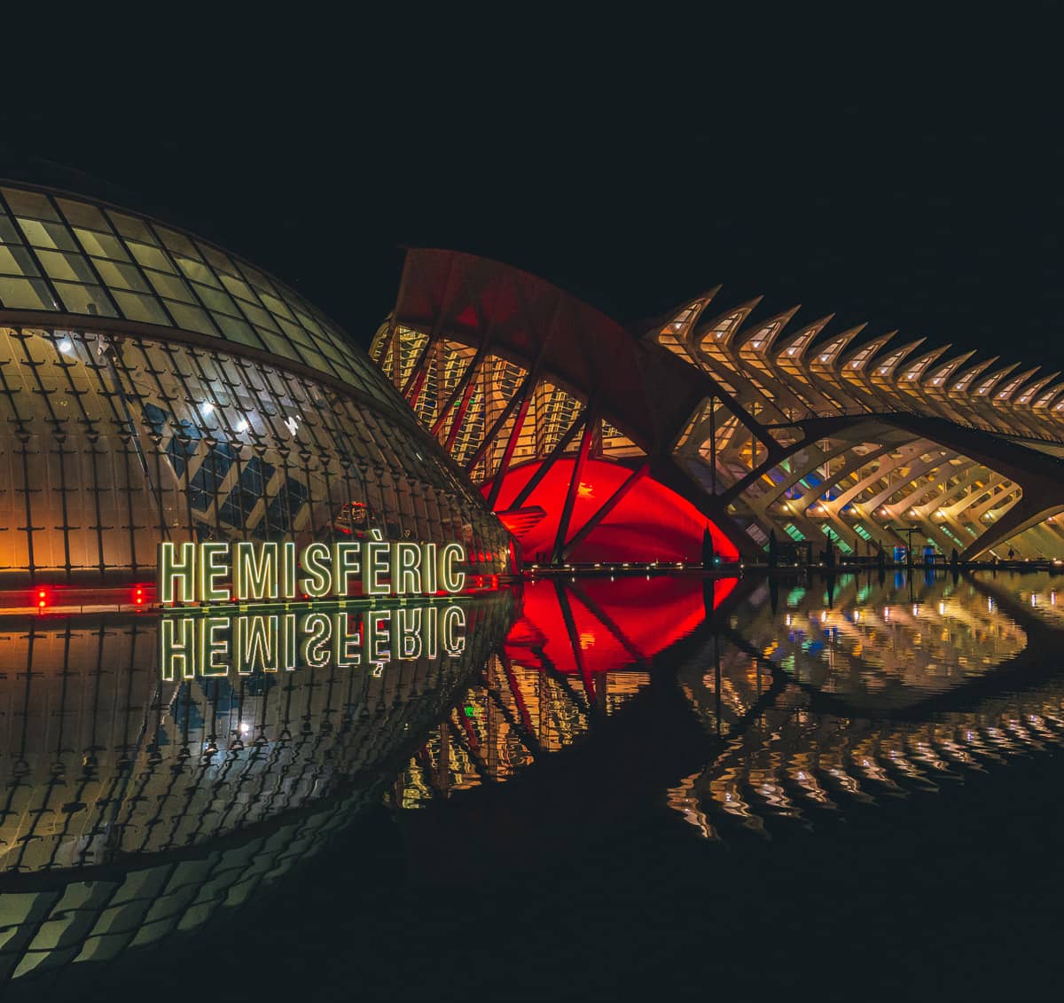 City of Arts and Sciences at Night