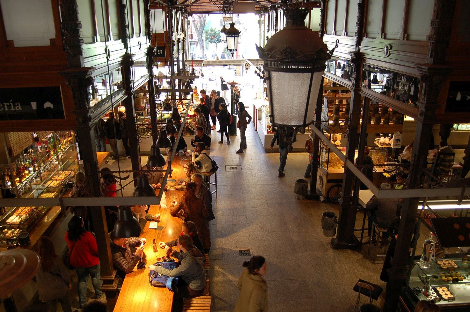 Inside Mercado de San Miguel