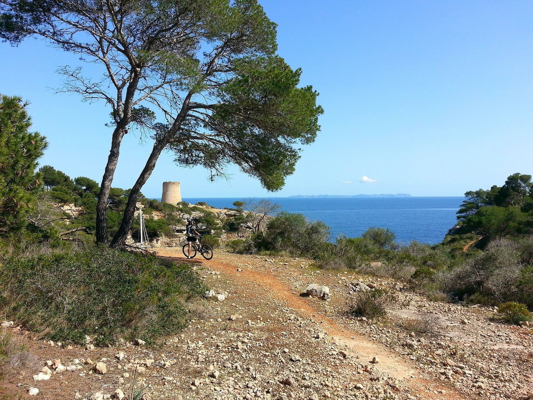 The Road to Cala Pi