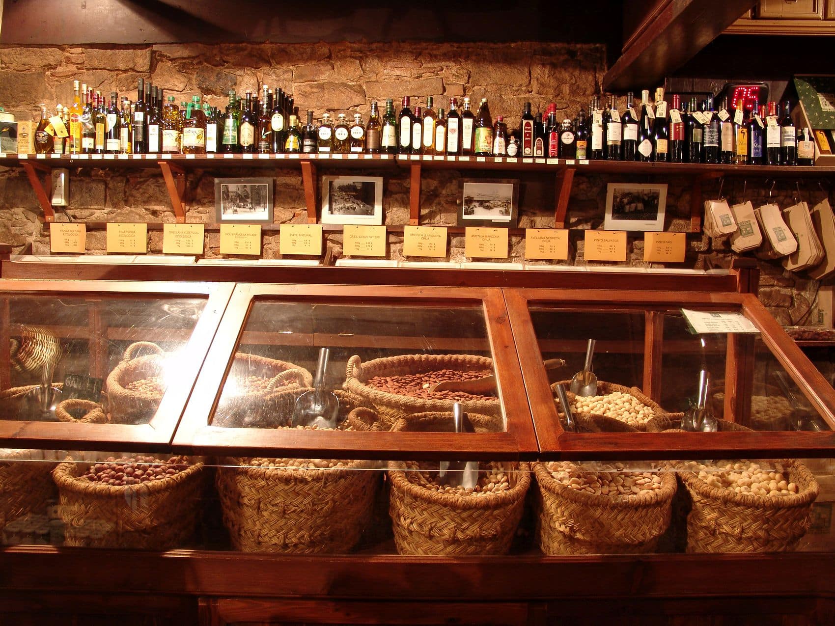 Dried fruits and nuts