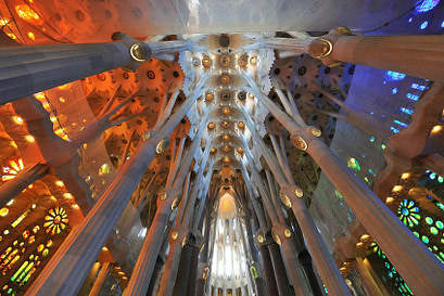 Inside Sagrada Familia