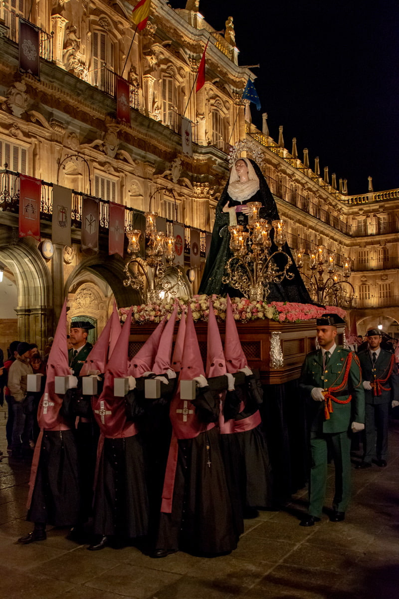Easter procession in Salamanca