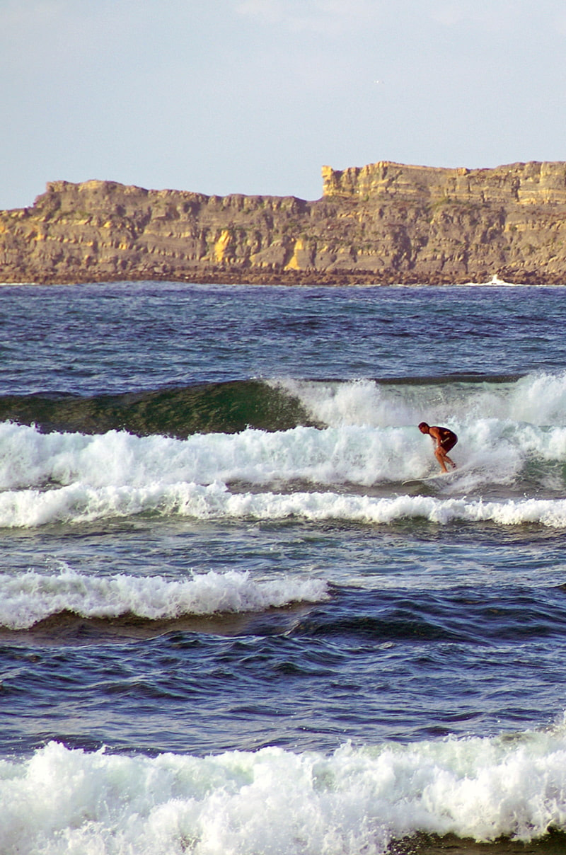 Mundaka beach, Spain