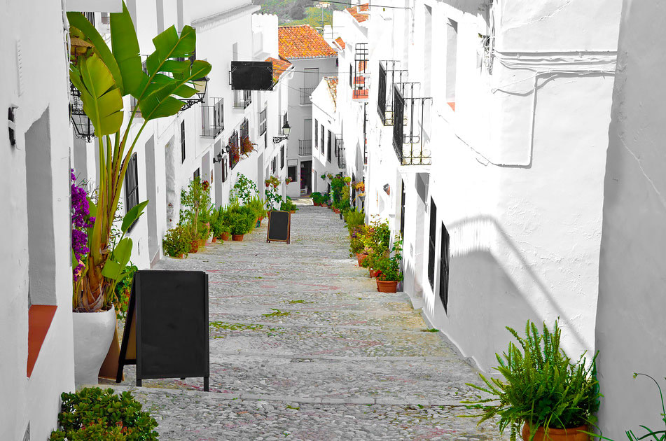 White town in Andalusia